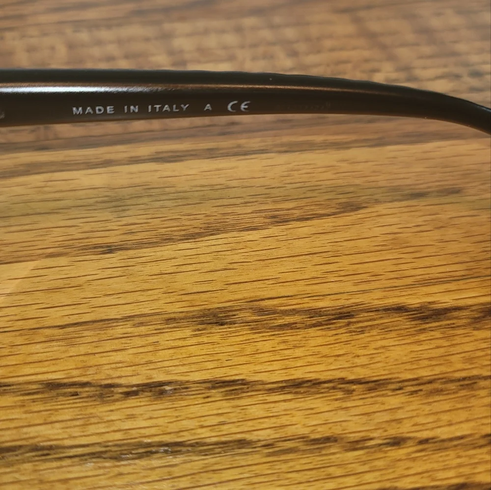 Chanel Iconic CC Signature Black Silver Pewter Optical Small Glasses Frame